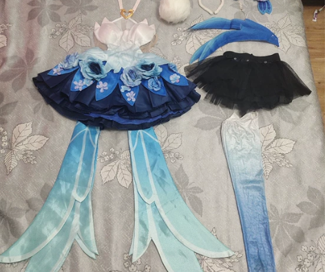 【预售】 假发实物图有空整理再发，只换散兵...