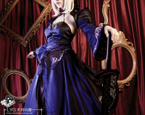 fate/命运之夜黑saber礼服  剑士...