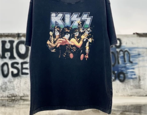 Kiss重金属摇滚乐队限定 vintage...