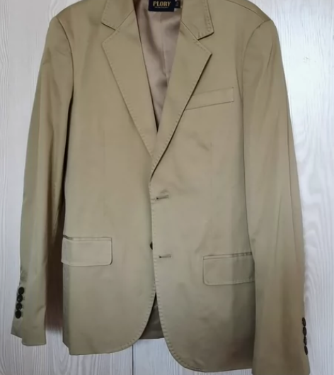 PLORY专柜正品代购春秋款男士纯色休闲西...