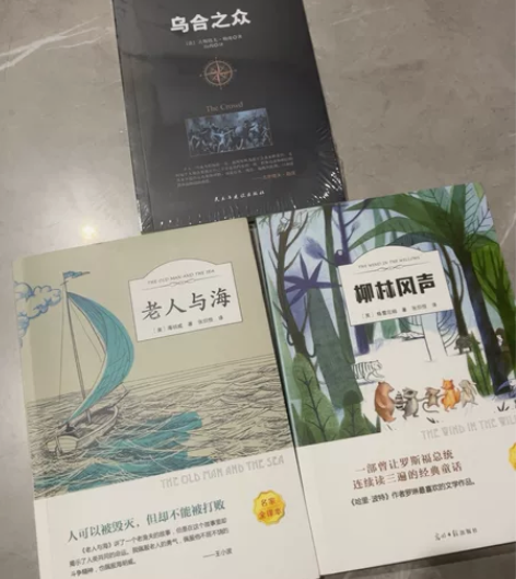 全新《柳林风声》《老人与海》少年儿童文学必...