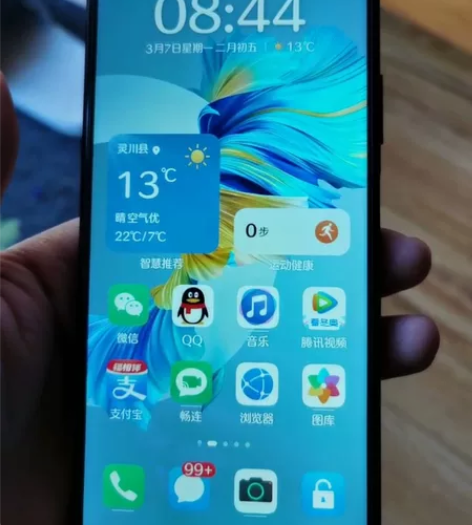 出自备用一台95新荣耀v30pro，8+1...