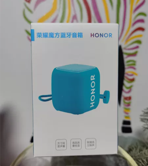荣耀魔方蓝牙音箱迷你手机音响重低音炮户外运...