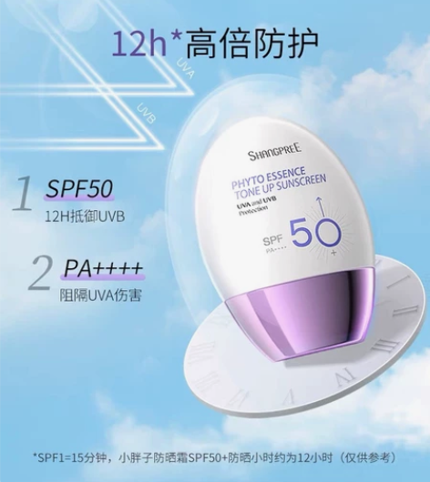 【小胖子防晒】香蒲丽防晒霜隔离二合一女面部...