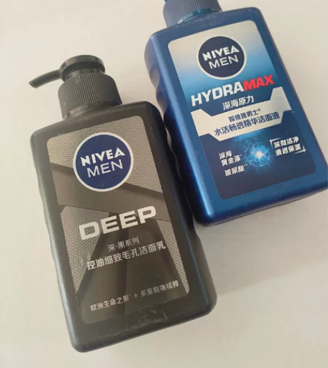 妮维雅男士洗面奶Deep深层清洁细致毛孔洁...