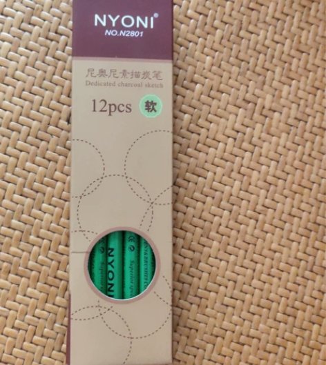 美术艺考专用速写素描软炭12支！ 全新，有...