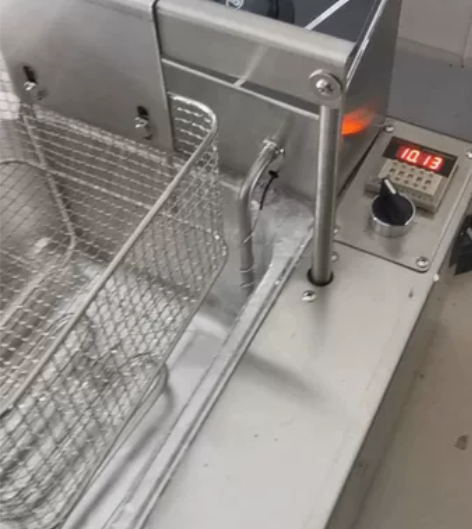 商用电炸锅全自动升降炸炉智能商用电炸炉台式...