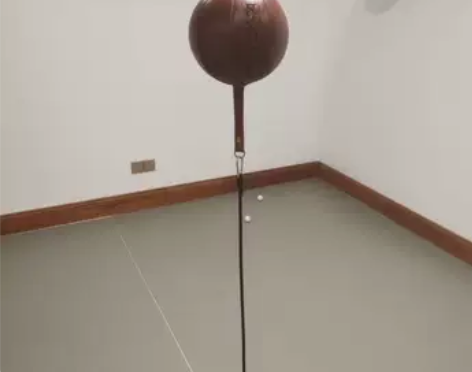 拳击搏击真牛皮天地反应球悬挂出拳速度训练反...