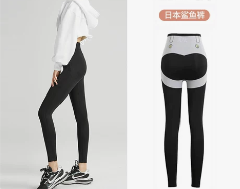 日本TPXC鲨鱼裤女外穿打底裤秋冬款提臀加...