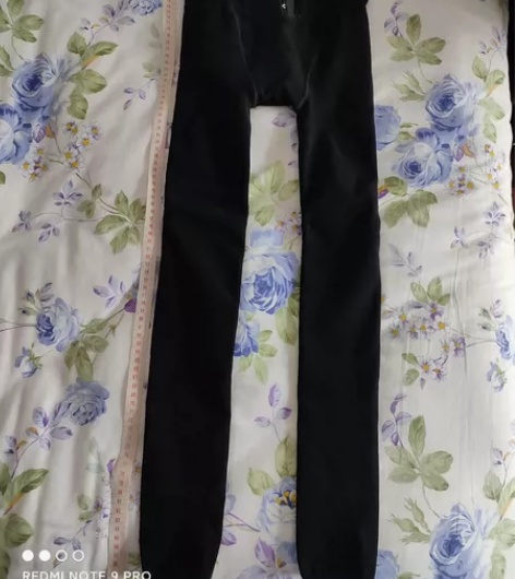 女式脚蹬加绒体型裤,无痕塑型弹力裤,腰部三...