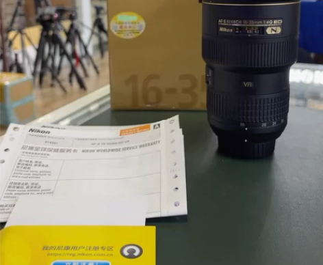 尼康16-35/4镜头（4591） 箱说保...