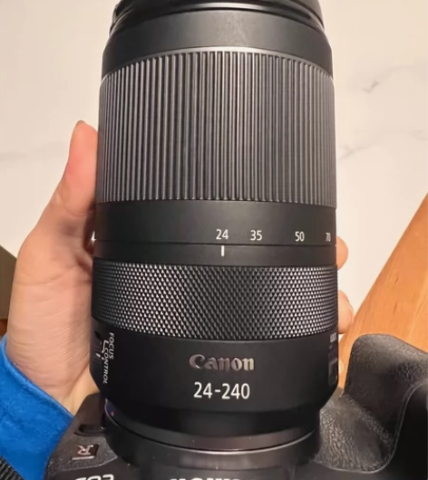 佳能rf24-240镜头,出售,几乎全新。...