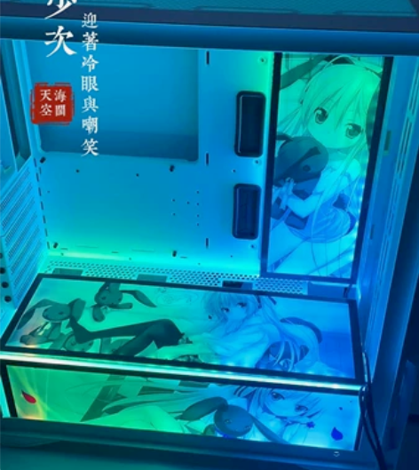 全新机箱灯板全色系全套 大4P供电还有5v...