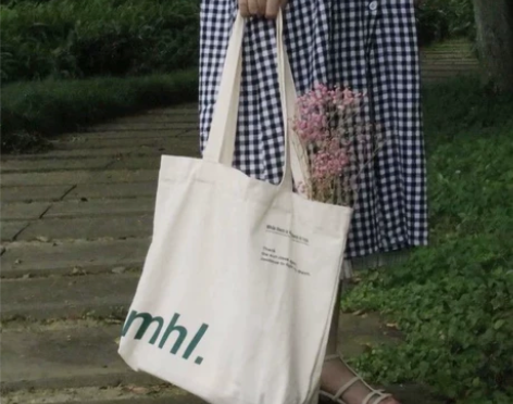 日系慵懒风手提袋ins文艺简约大容量韩风单...