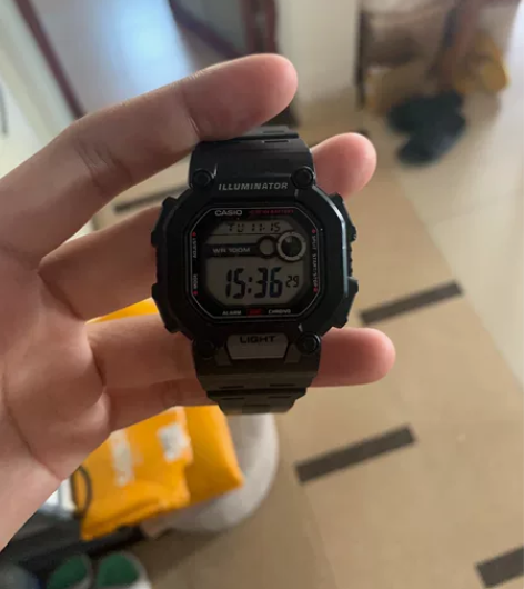 casio卡西欧手表男丨十年电池 复古时尚...