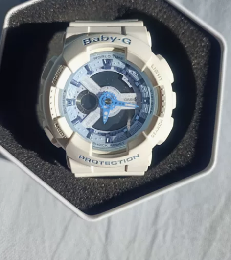 卡西欧baby-g110BE白蓝配色，正品...