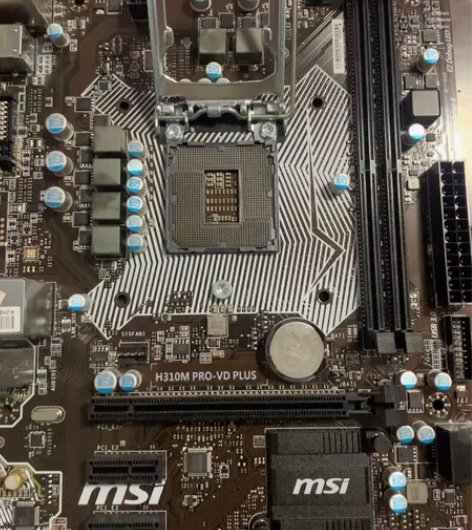 H310，微星的主板，之前总是开不开机，重...