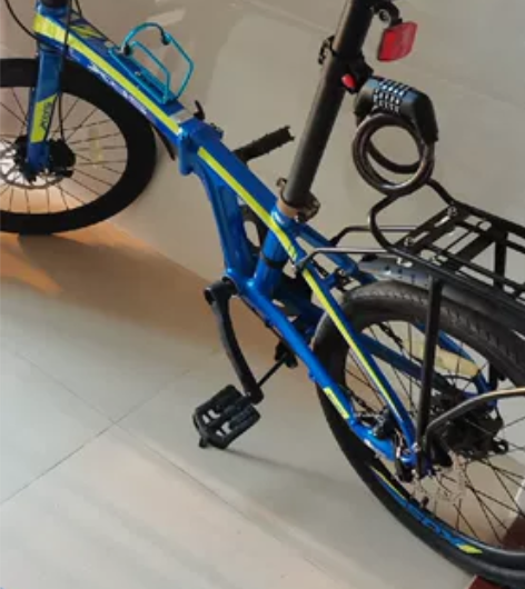 出售闲置喜德盛折叠自行车一辆，型号z3，全...