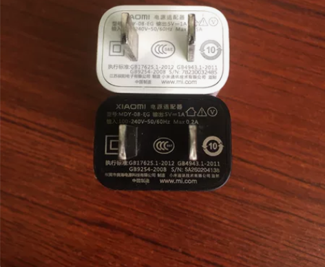 二手小米5V1A手机原装充电器 5w1a充...