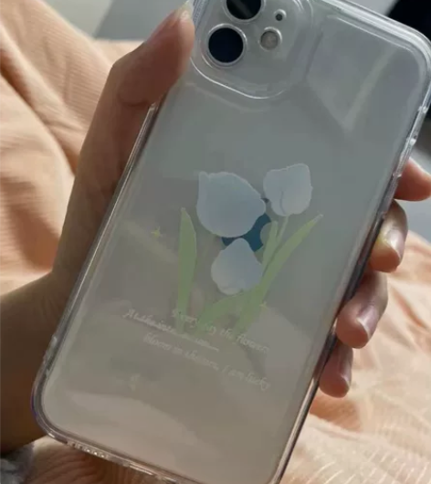 小清新透明防摔适用苹果全系手机保护壳 图1...