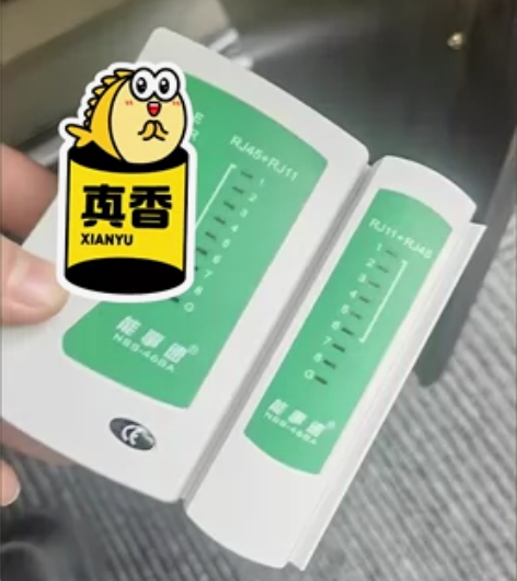 全新的网线网络测线仪，带电池，三个颜色随机...