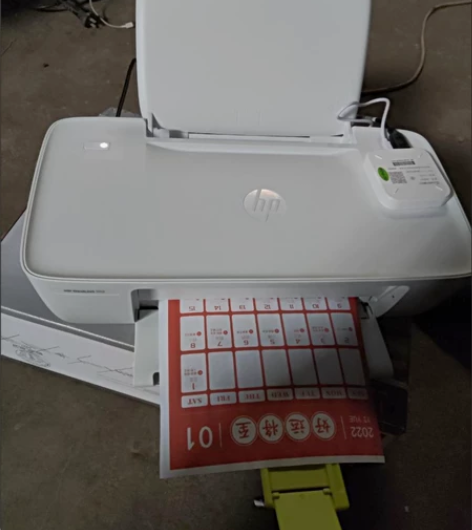 惠普1112 1111彩色喷墨照片打印机家...