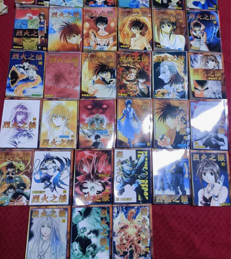 烈火之炎卡片，33张全，全新，全新，全新，...