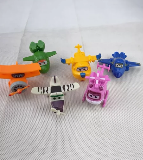 超级小飞侠玩具变形机器人乐迪小爱多多小青卡...