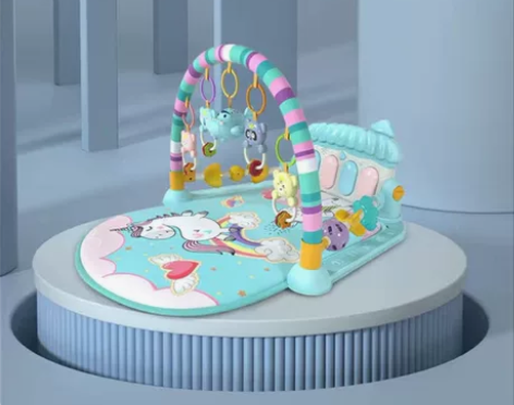 婴儿脚踏钢琴健身架器新生儿幼儿宝宝小孩音乐...