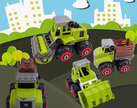 【清库存】最后100套全新可拆装大号工程车...