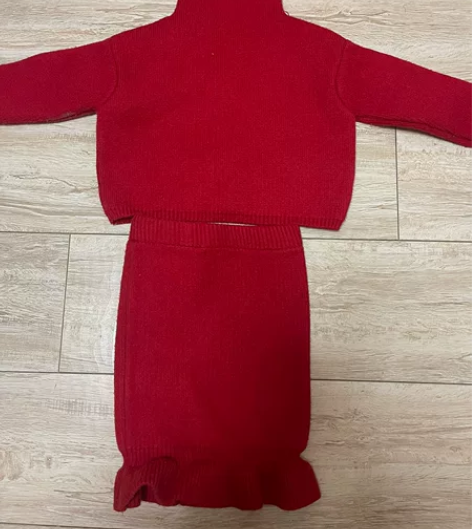 女童鱼尾裙 羊毛 这件朋友送的 超级好看 ...