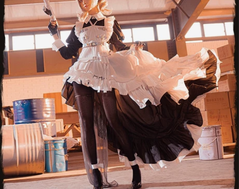 预售悠窝窝Uwowo战斗女仆黑桃独家授权c...