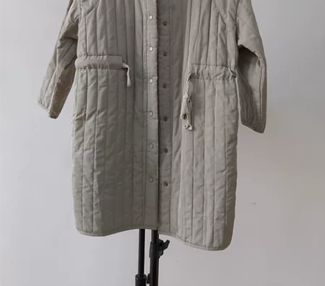 kfeng 日式极简风夹棉风衣 非常有味道...