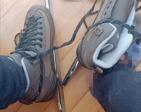 还剩8双！黑龙冬季保暖速滑冰刀鞋 库存冰刀...