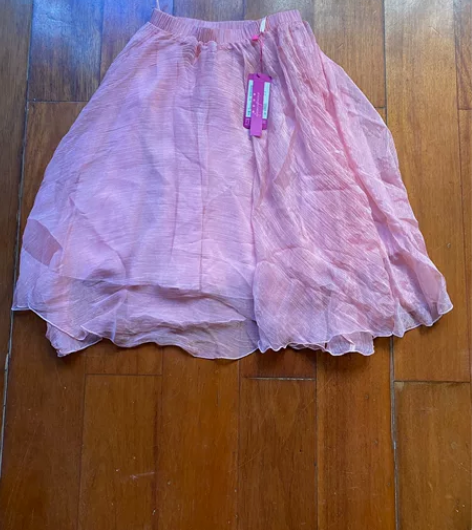 包邮全新清仓处理女款雪纺裙半身裙中裙 均码...