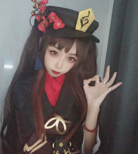 漫之源cos原神胡桃s 无鞋无袜子 瑕疵是...