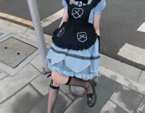 甜蜜暴击原创设计【兔兔与猫猫】辣妹狗短女仆...