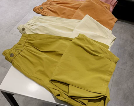 日系！网红大码休闲裤女！高腰阔腿直筒哈伦裤...