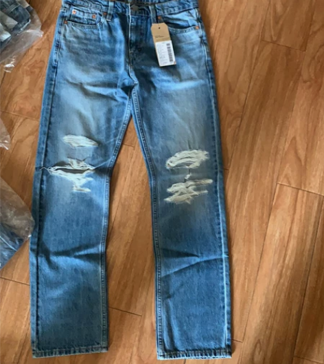 levis 牛仔裤 08513 破洞牛仔裤...
