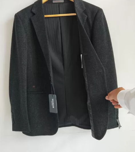 特价清仓秋冬款毛面料单西正品 雅戈尔男士西...