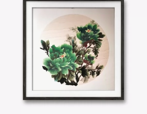 个人画的卡纸画38*38厘米【无框】,花开...