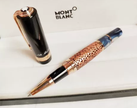 托尔斯泰 签字笔 黑色玫瑰金 感兴趣的话点...