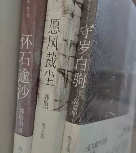 郭敬明《怀石逾沙》等三本散文集！ 三本一共...
