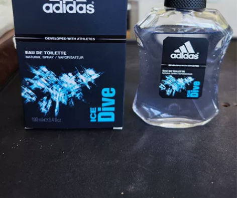 阿迪达斯冰点香男士香水100ml中性淡香清...