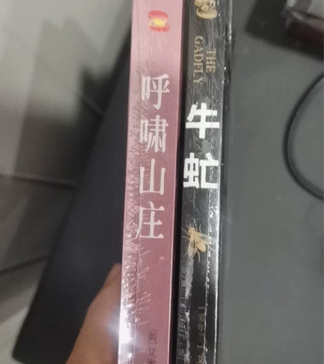 呼啸山庄和牛牤，全新未拆，买其他书的时候送...