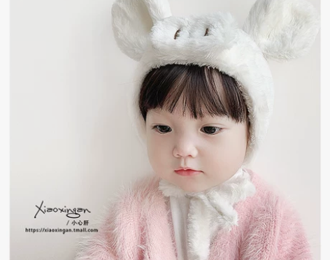 【国庆价】6个月-2岁婴儿帽子秋冬季宝宝毛...