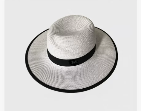 夏天大帽檐M礼帽女夏季韩版太阳帽沙滩遮阳海...