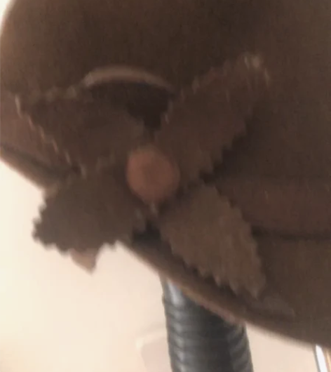 小女孩的高端小礼帽，呢料不会起球，之前本人...