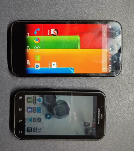 旧手机处理，摩托罗拉戴妃，motog，共两...