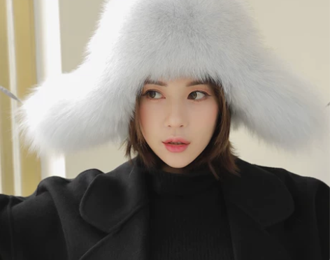 特价韩版新品帽子女冬天韩国狐狸毛雷锋帽潮皮...